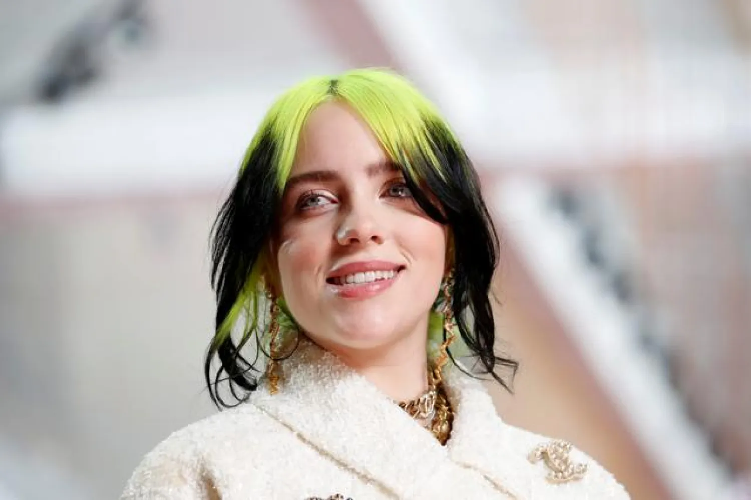 Billie Eilish in Chanel during the Oscars arrivals at the 92nd Academy Awards in Hollywood, Los Angeles, California, US, February 9, 2020. REUTERS/Mike Blake
