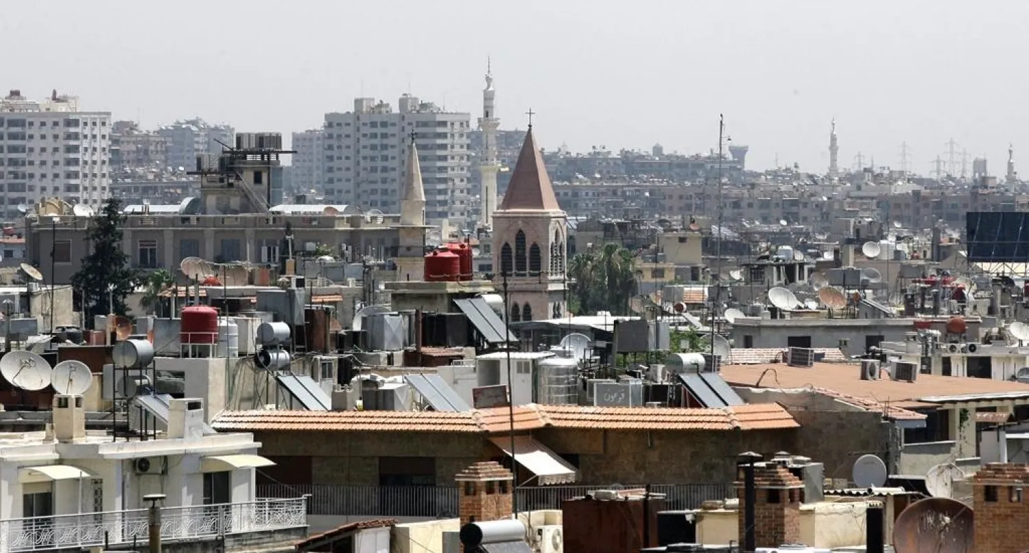 View of the skyline of Damascus on June 26, 2013. (AFP)