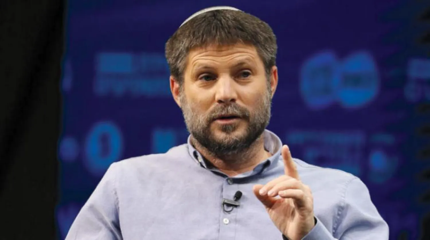 Dini Siyonizm Listesi lideri Bezalel Smotrich, İsrail Seçimleri arifesinde Kanal 12’ye konuştu (EPA)