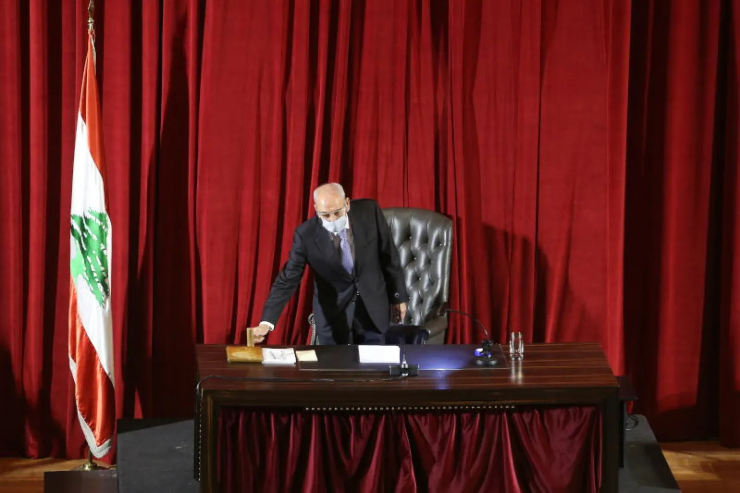 رئيس مجلس النواب اللبناني نبيه بري (رويترز)