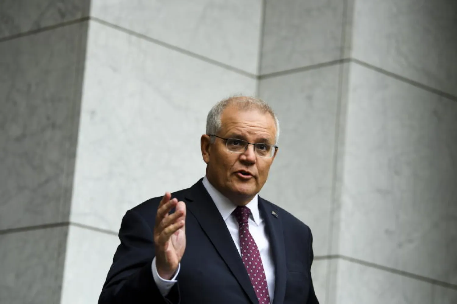 رئيس الوزراء الأسترالي سكوت موريسون (إ.ب.أ)