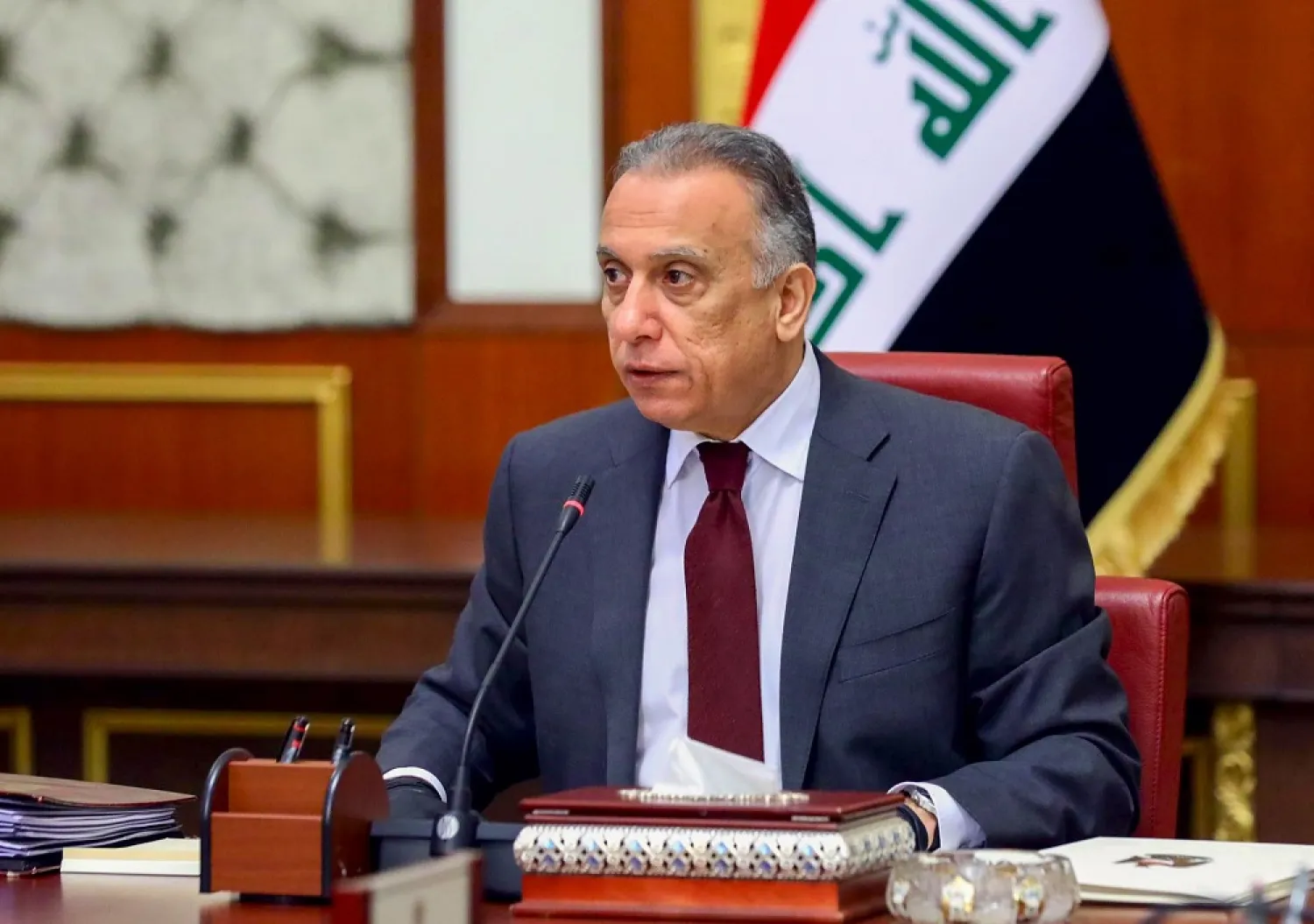 Iraqi Prime Minister Mustafa al-Kadhimi. (AFP file photo)