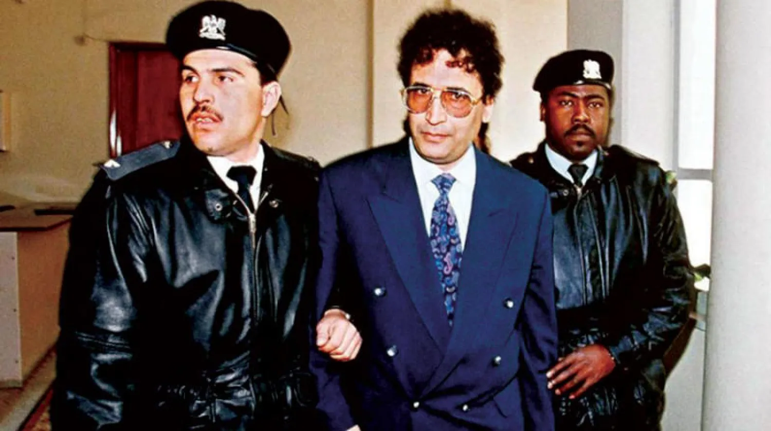 صورة تعود لفبراير 1992 لعبد الباسط المقرحي المدان بتفجير لوكربي (أ.ف.ب)