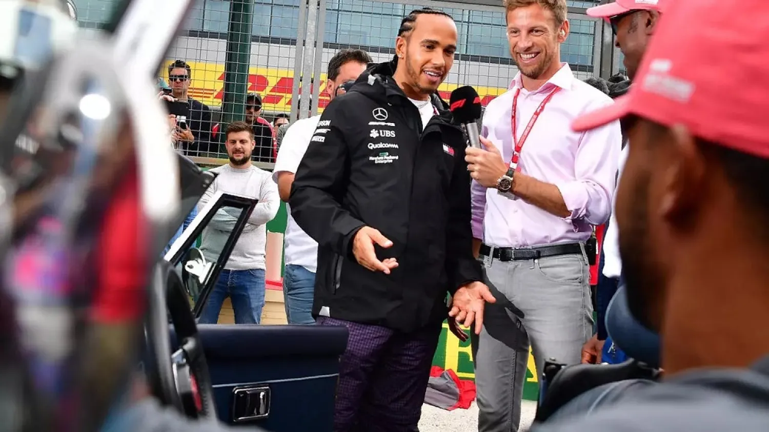 New frontier: Lewis Hamilton and Jenson Button. (AFP)
