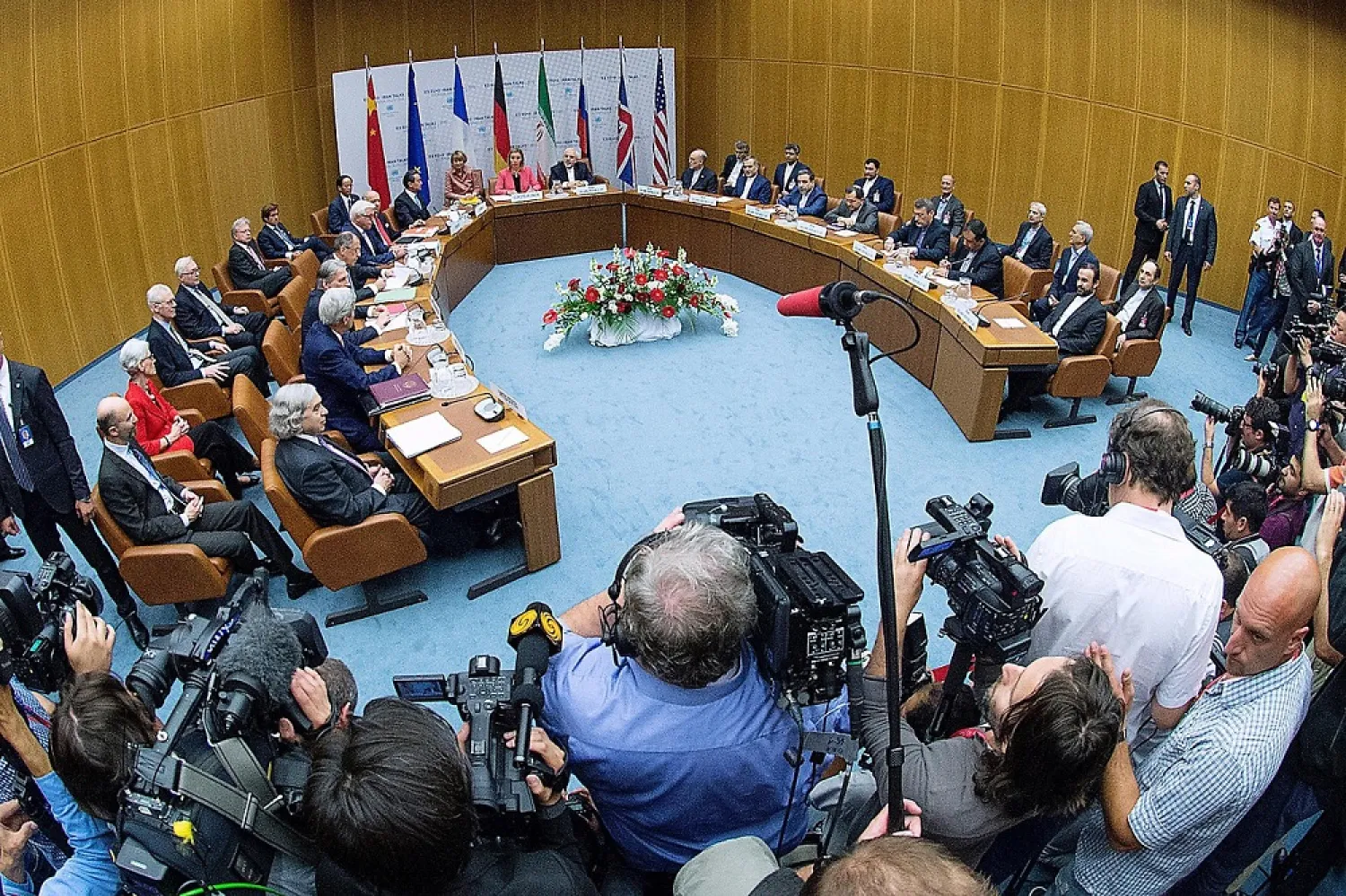 Representatives of Iran and world powers will meet next Tuesday in Vienna to discuss the troubled 2015 nuclear deal. (Reuters)