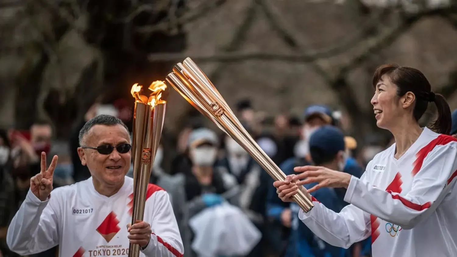 The 121-day relay, set to touch Osaka in mid-April, is seen as the first major test of Games organizers’ ability to hold a large event under strict coronavirus curbs. (AFP)