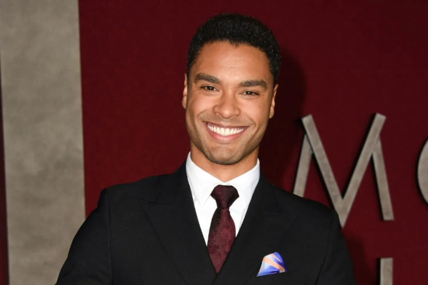 Actor Rege-Jean Page was a breakout star for the first season of record-breaking Regency romance "Bridgerton" - AFP