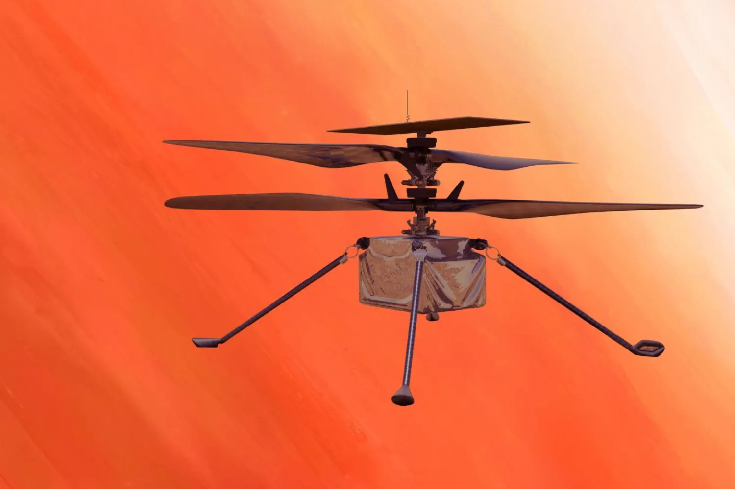 Ingeunity, Türkçe'de "hüner" anlamına geliyor (NASA)