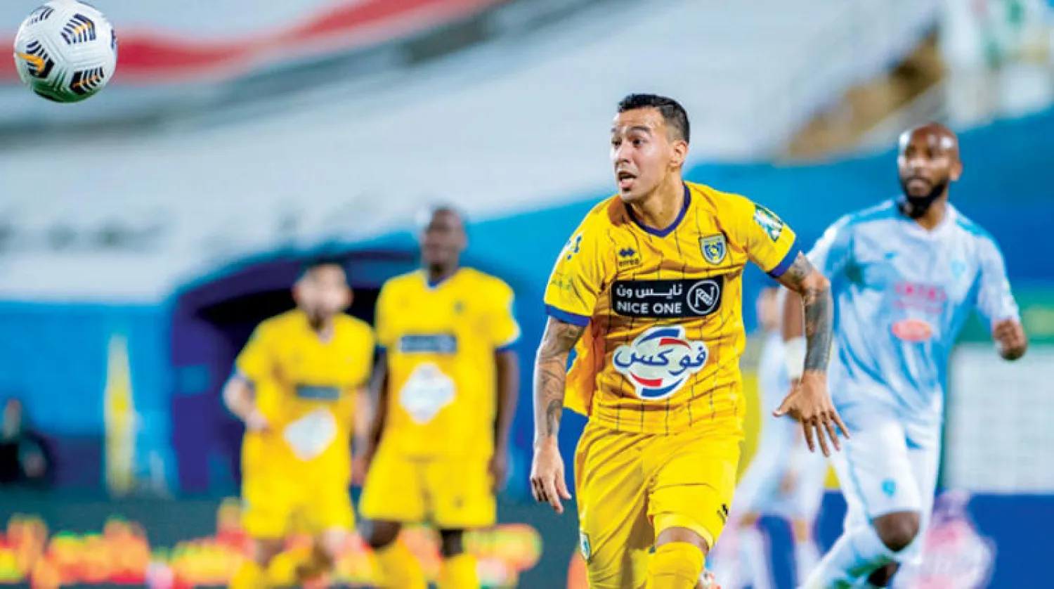 كاكو خلال مشاركته أمام الفتح (الشرق الأوسط)