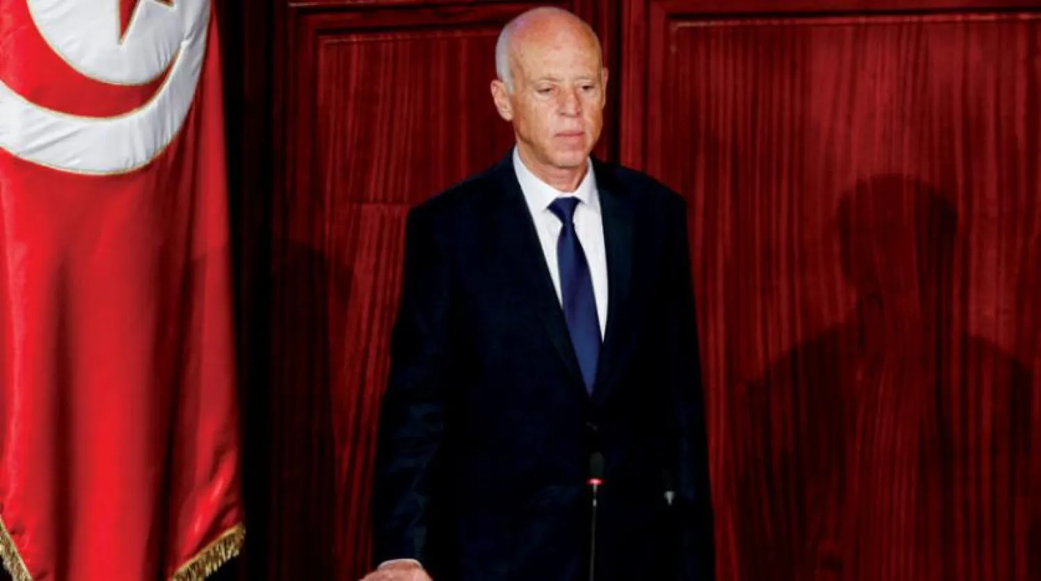 Tunus Cumhurbaşkanı Kays Said. (Reuters)