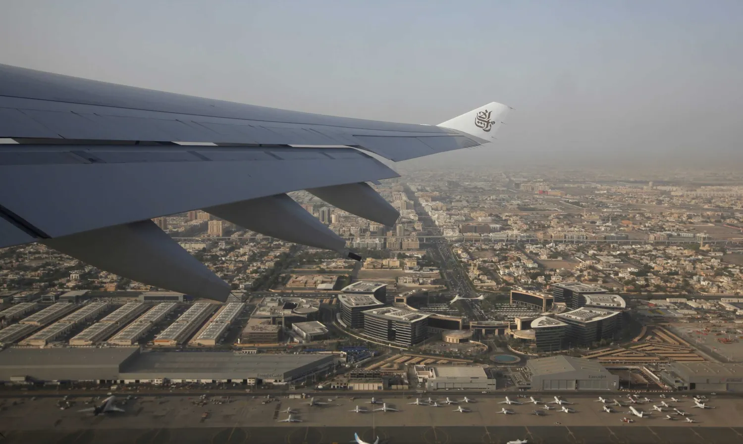 A plane takes off from Dubai airport, United Arab Emirates, April 16, 2013. Reuters file photo