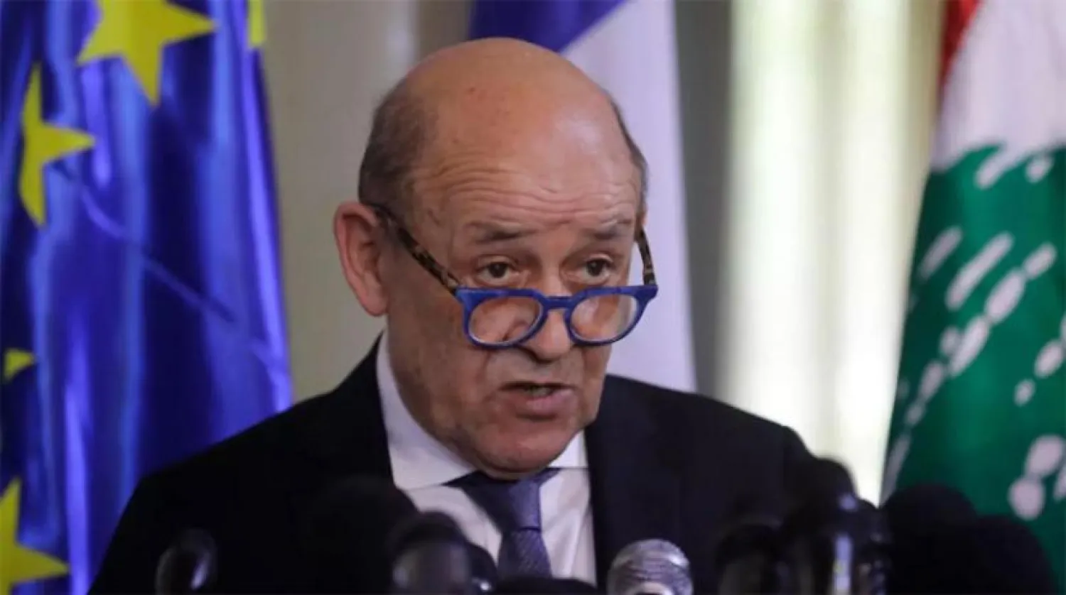 Fransa Dışişleri Bakanı Jean-Yves Le Drian. (AFP)