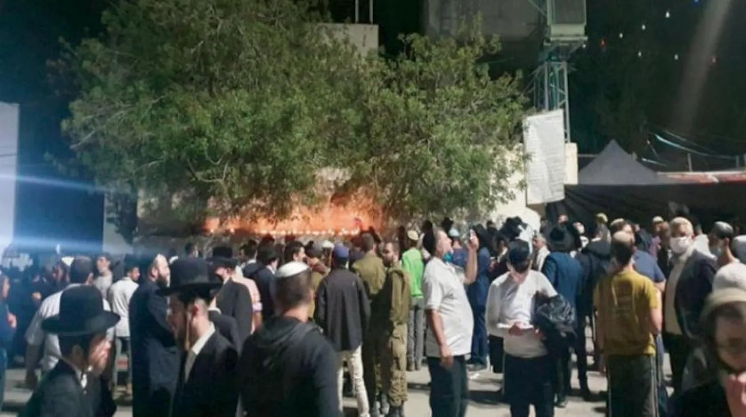 Kafel Haris kasabasına baskın düzenleyen Yahudi yerleşimciler (Filistin medyası)