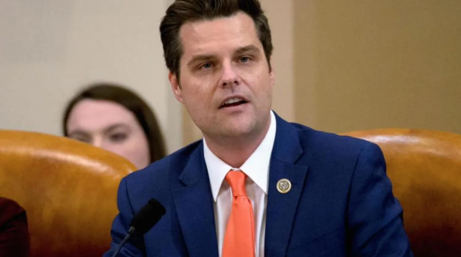 Cumhuriyetçi Kongre üyesi Matt Gaetz (Reuters)