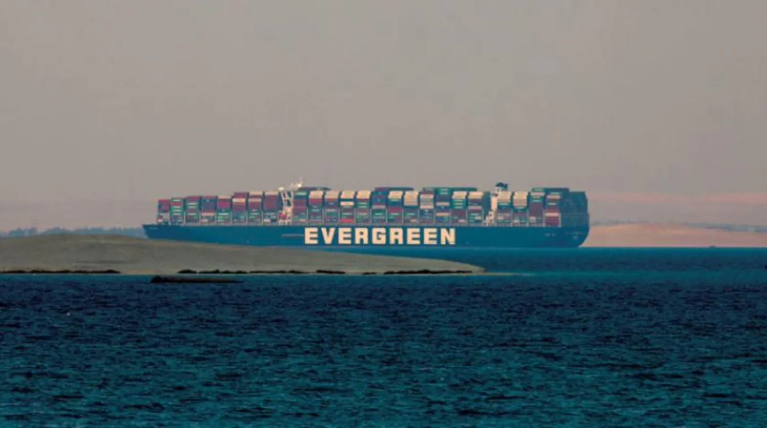 About 400 vessels were impacted by the closure of the canal. (AP)