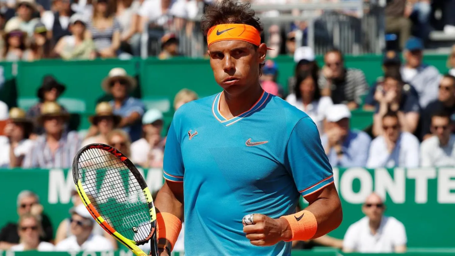 Rafael Nadal at the Monte Carlo Masters. Reuters file photo