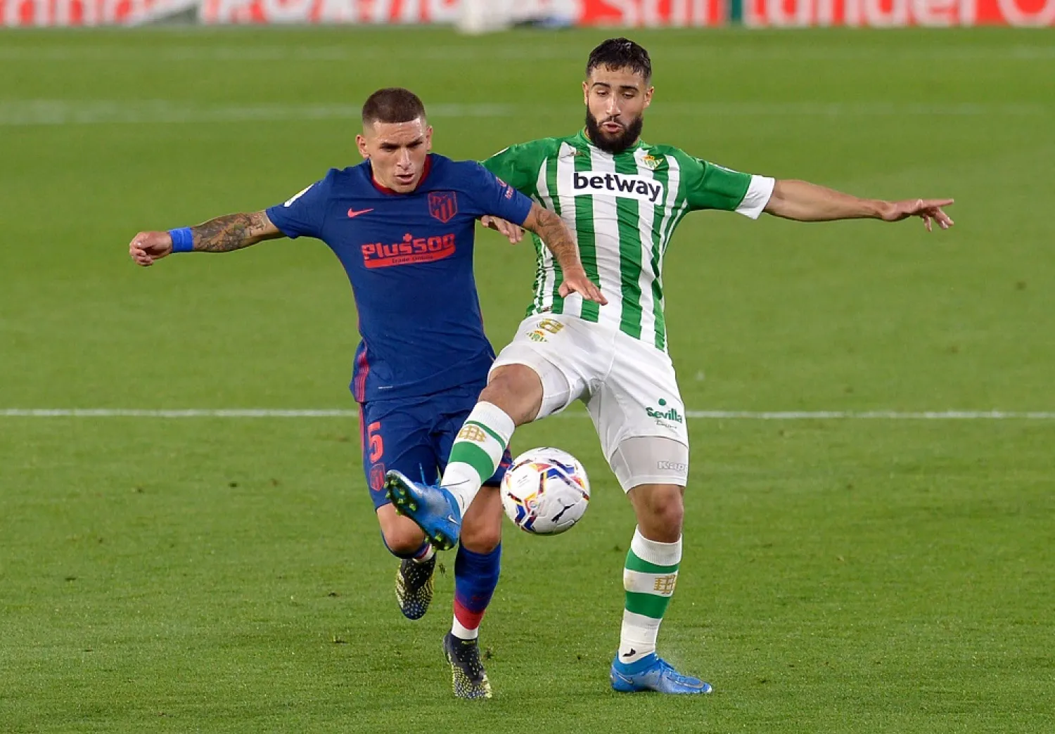 Atlético Madrid draws 1-1 at Real Betis on Sunday. (AFP)
