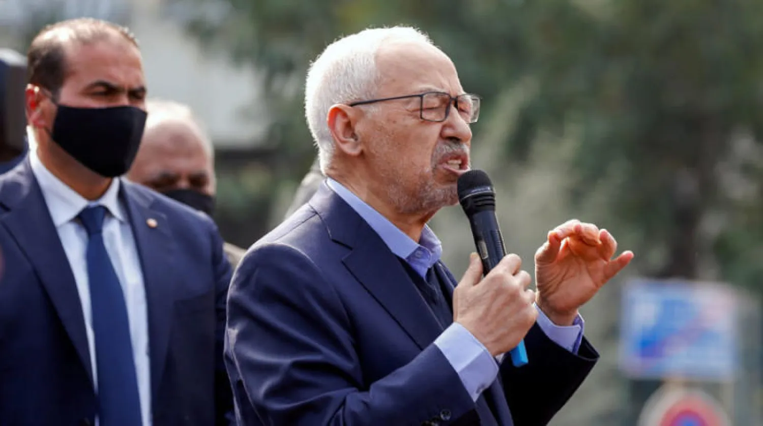 راشد الغنوشي رئيس البرلمان التونسي (رويترز)