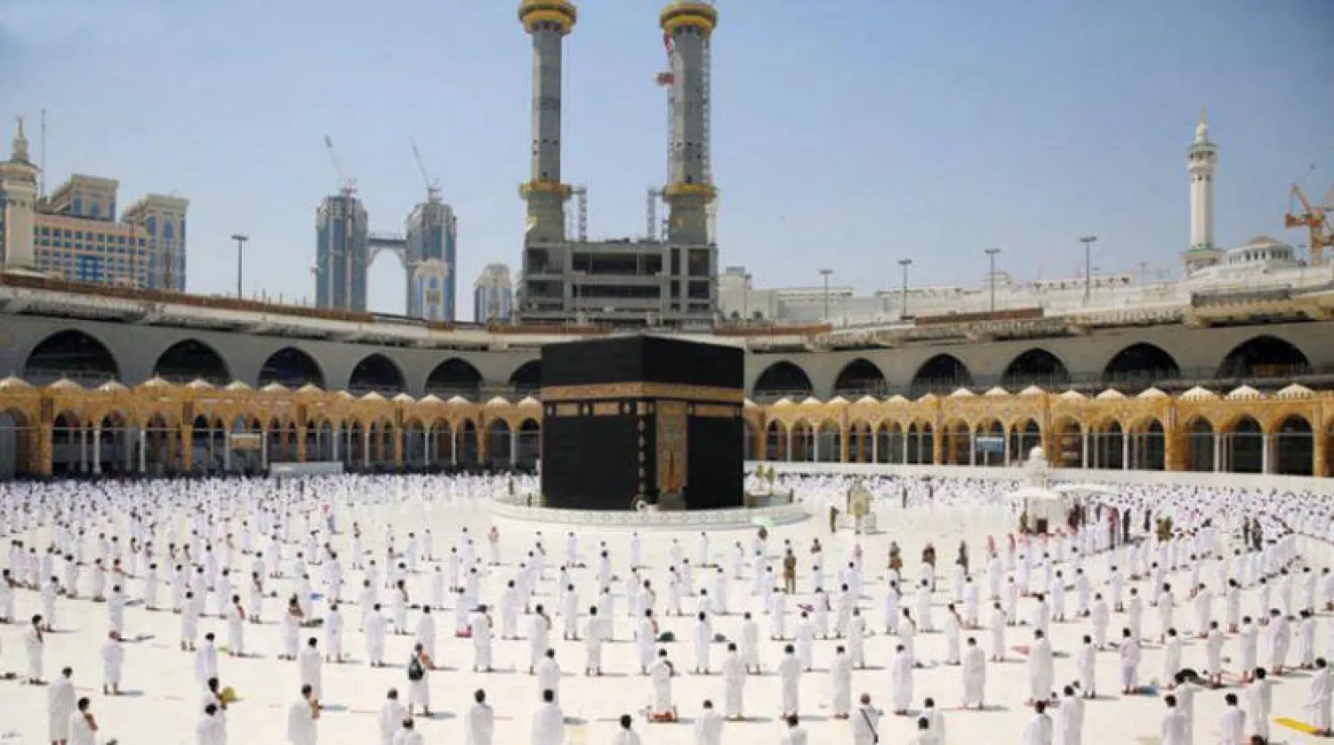 Mescid-i Haram’da alınan tedbirler.