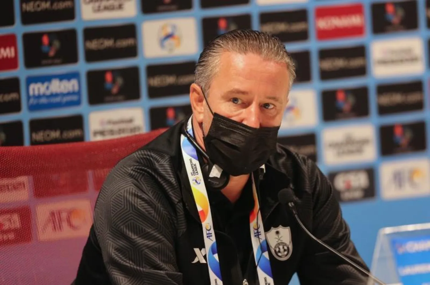 ريجيكامب يبدأ مهمته مع فريق الأهلي في دوري أبطال آسيا (المركز الإعلامي بالنادي الأهلي)