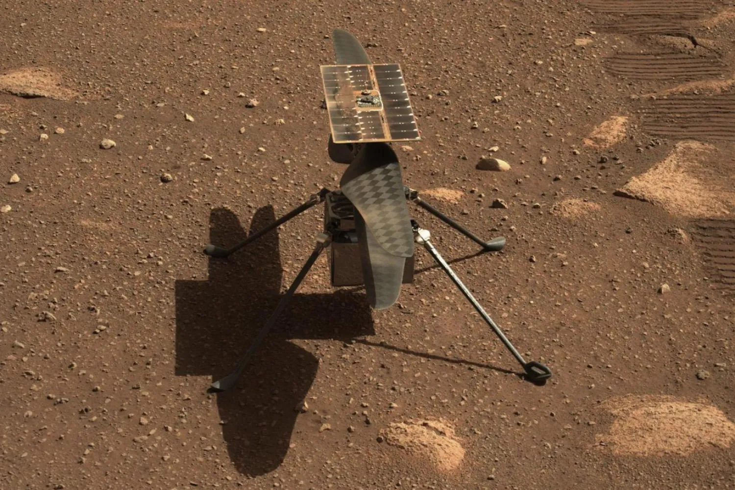Ingenuity, Türkçe'de "hüner" anlamına geliyor (NASA)