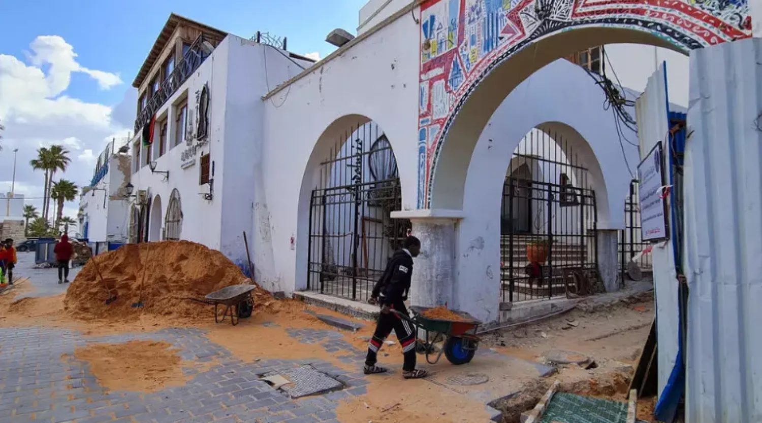 Substantial work is underway to restore the Libyan capital's old city to something like its former glory - AFP