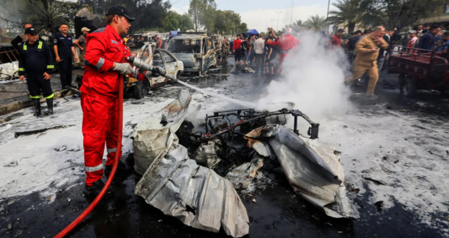 There was no immediate claim of responsibility for the attack. (Reuters)
