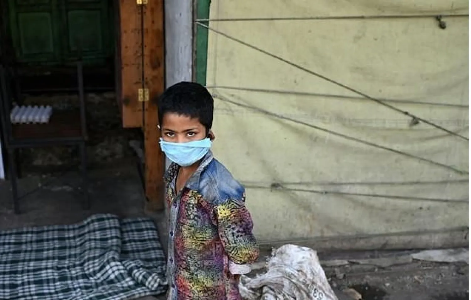 India's capital New Delhi went into a weekend lockdown Saturday - AFP