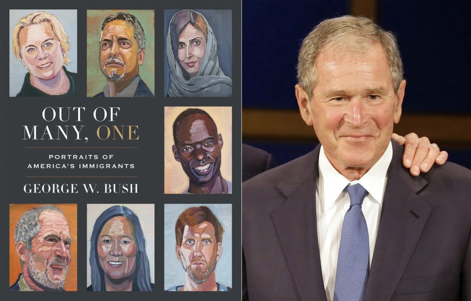 W. Bush Releases New Book Featuring Paintings of Immigrants