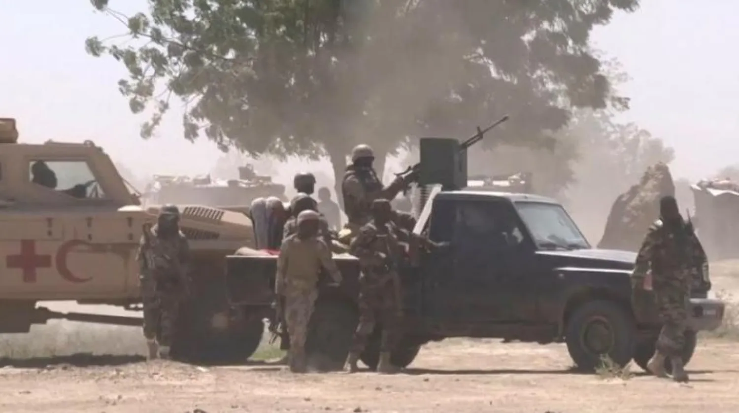 Çad askerleri başkent Encemine’de konuşlandırıldı (AFP)