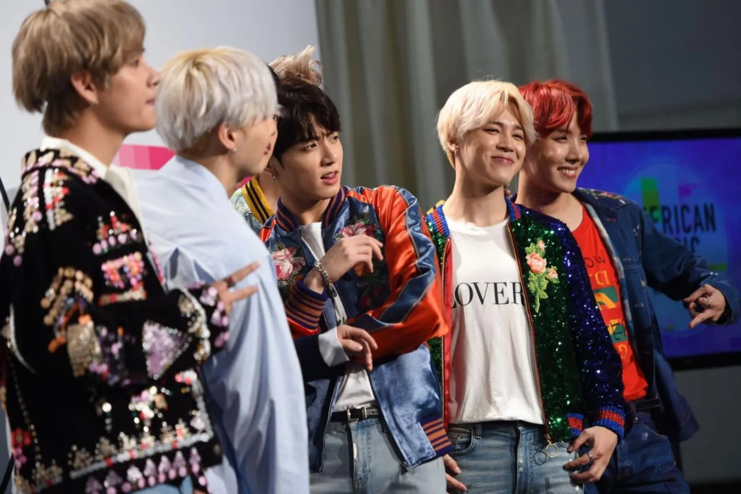 BTS, Grammy Ödülleri'nde aday gösterilen ilk K-pop grubu olma unvanını taşıyor (AFP)