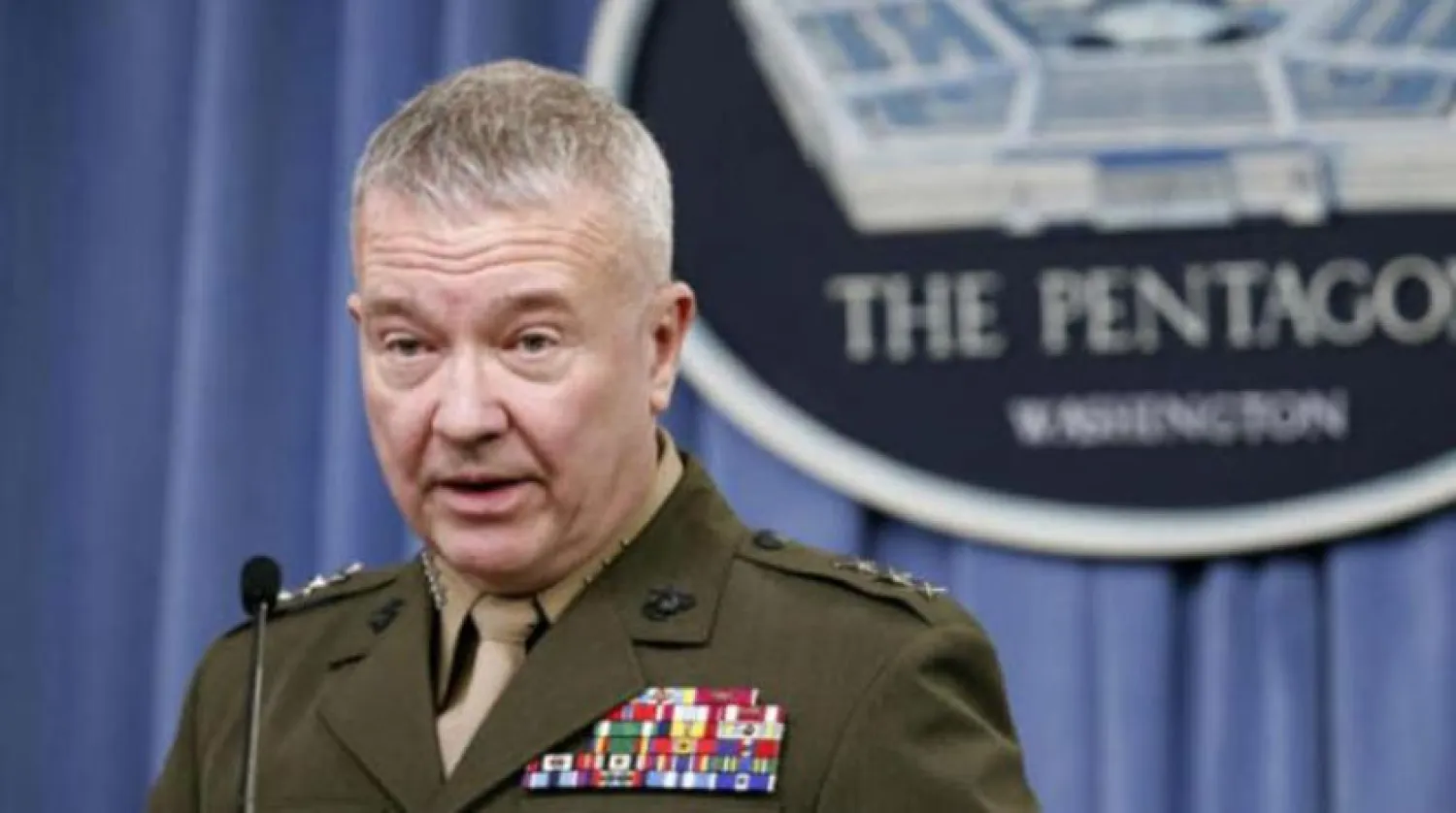 General Kenneth F. McKenzie, Commander of the US Central Command. AP