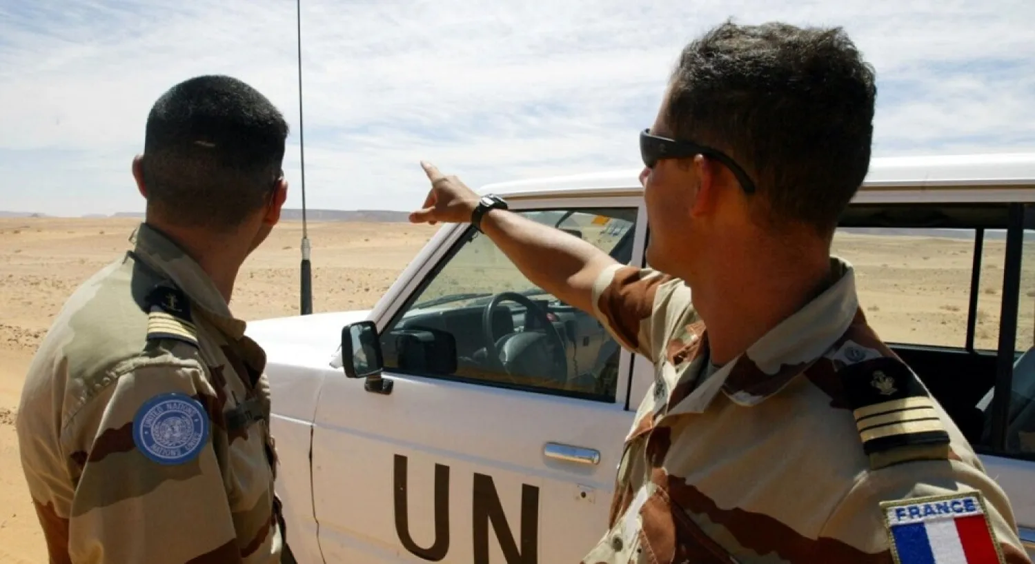 MINURSO peacekeepers in the Western Sahara. (AFP file photo)