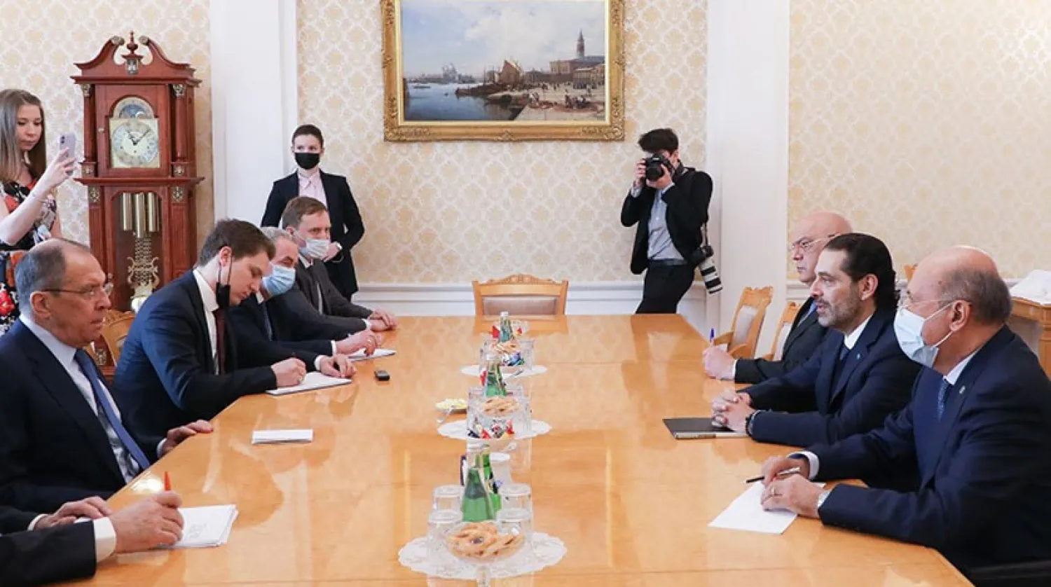 Sergey Lavrov, 16 Nisan’da Moskova’da Hariri’yi kabul etti (Dalati ve Nahra)
