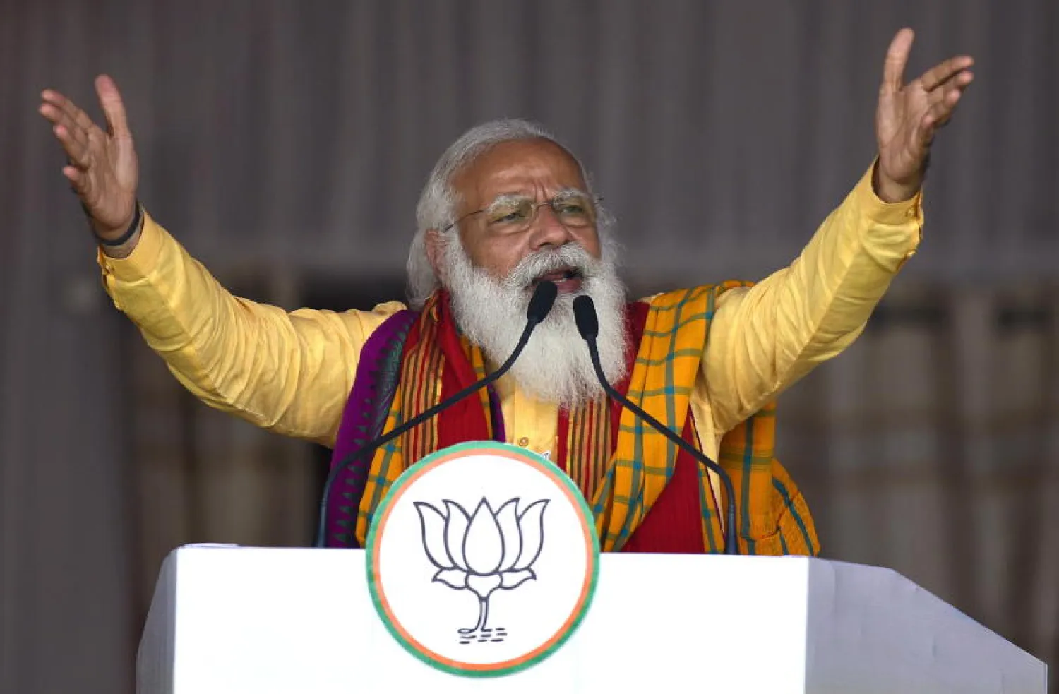 رئيس الوزراء الهندي ناريندرا مودي (إ.ب.أ)