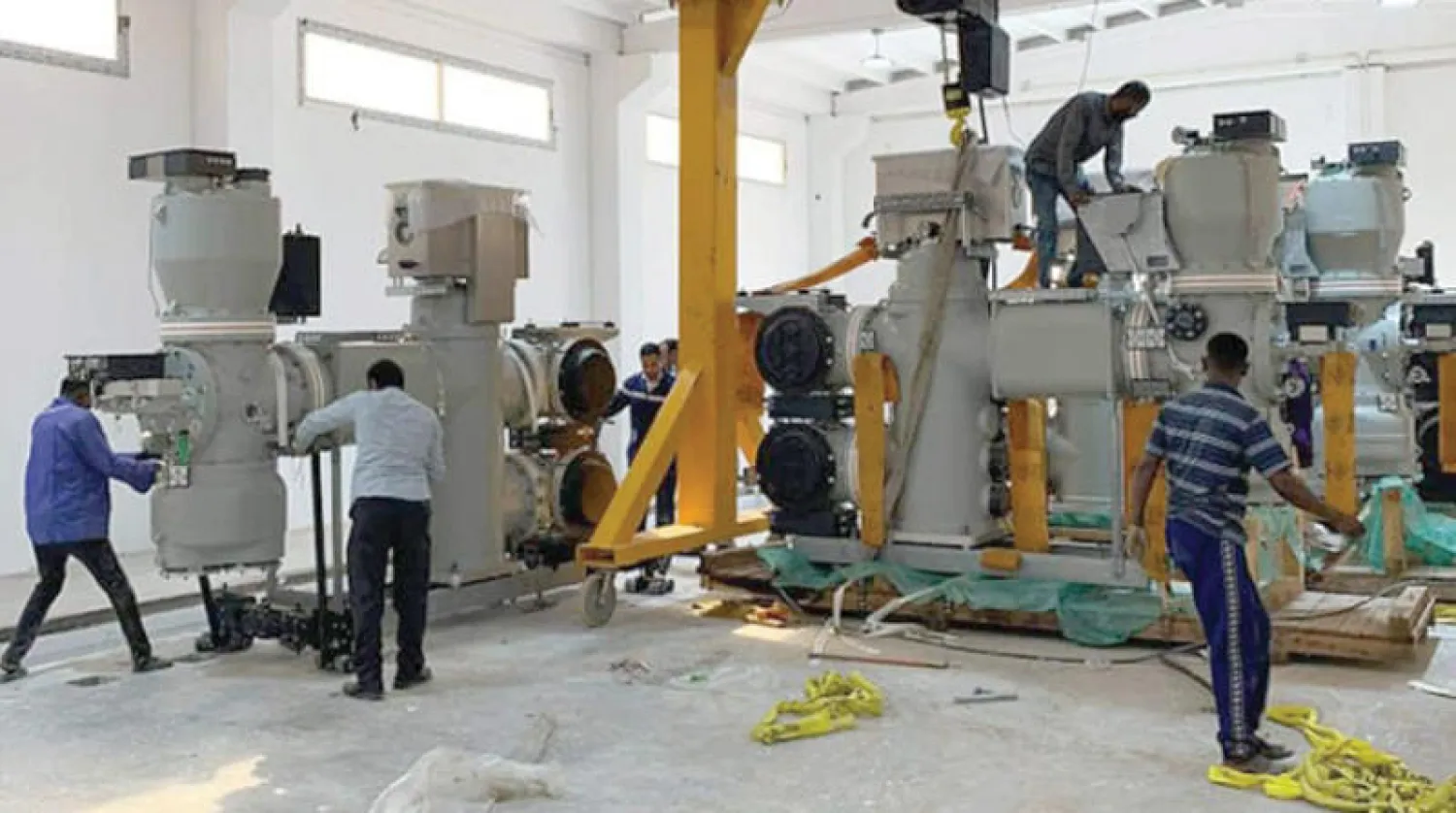 محطة تحويل الرويس بغرب ليبيا (الشركة العامة للكهرباء)