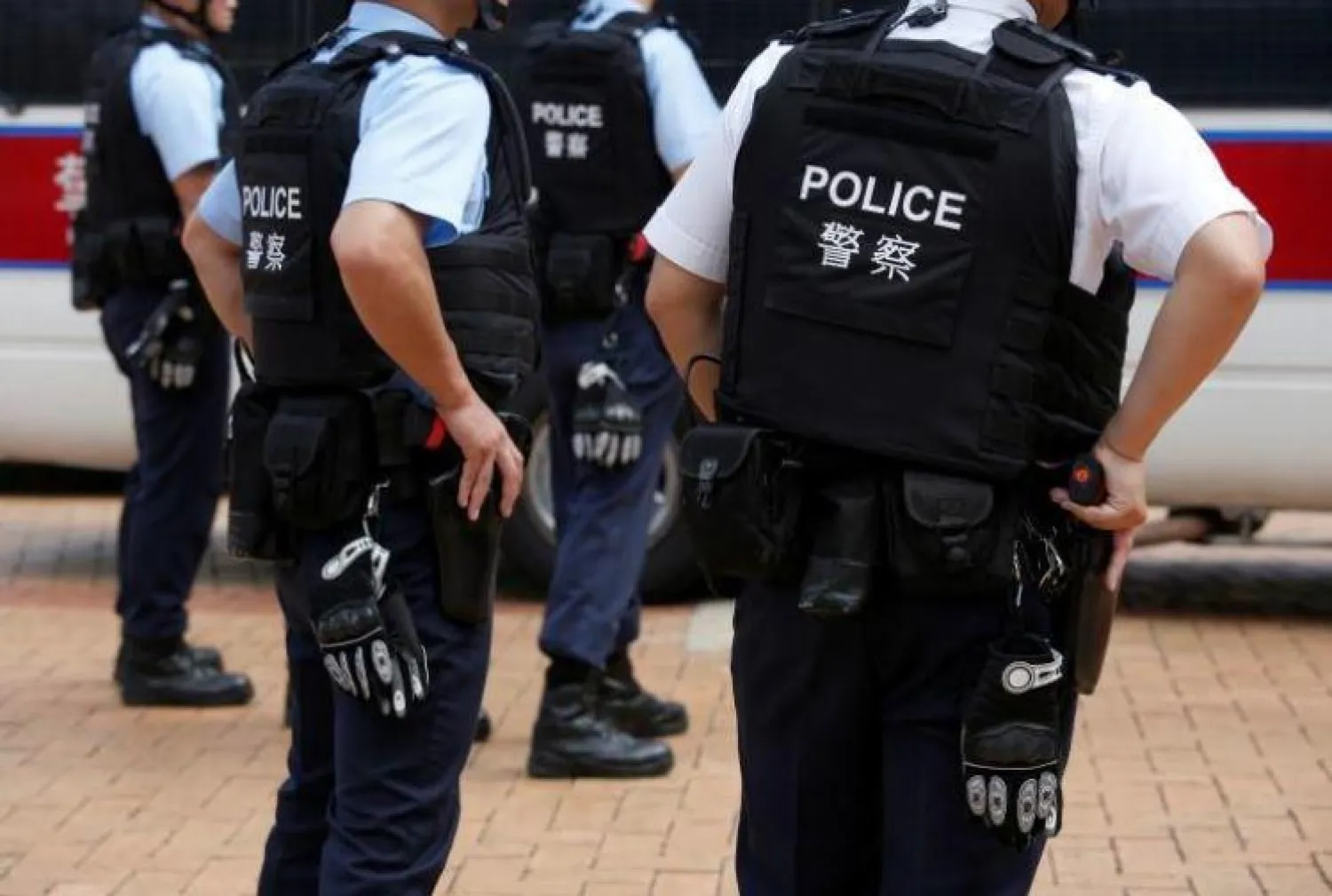 عناصر من الشرطة الصينية (أرشيفية - رويترز)