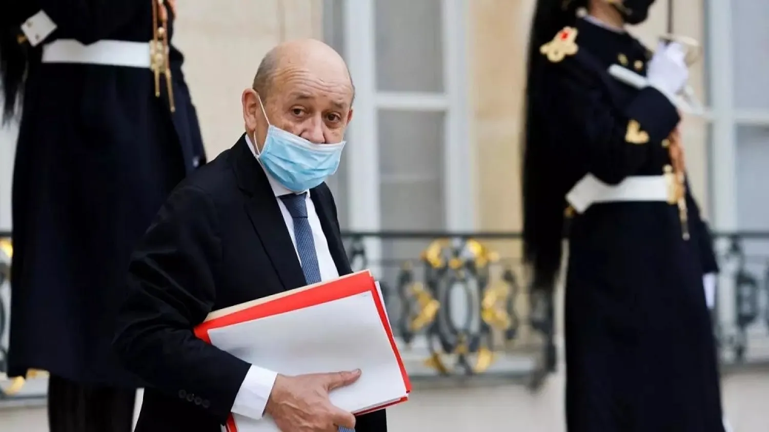 French Foreign Minister Jean-Yves Le Drian. (AFP)