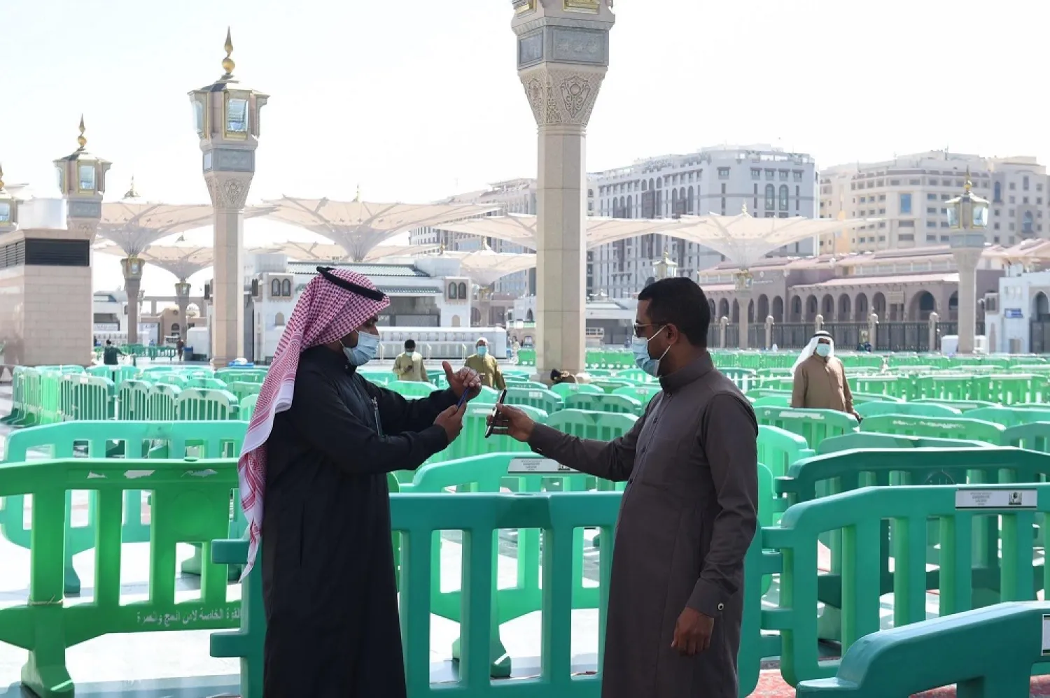 Saudi Arabia has distributed 9 million vaccine shots. (SPA)