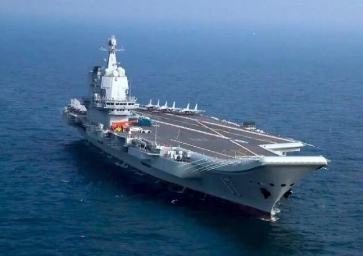 حاملة الطائرات «شاندونغ» (أرشيفية - رويترز)