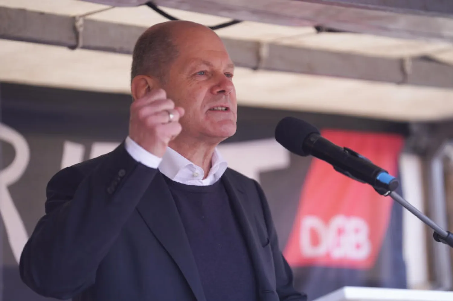 أولاف شولتس وزير المالية الألماني والمرشح لمنصب المستشار (د.ب.أ)