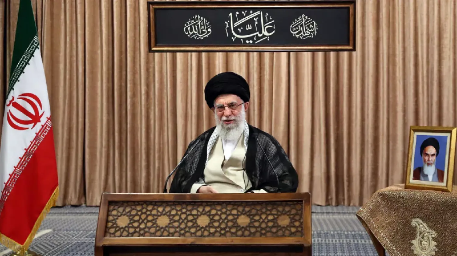 Iran's Supreme Leader Ayatollah Ali Khamenei on Sunday made it clear that the foreign ministry should not over step its authority, after top diplomat Mohammad Javad Zarif suggested in leaked audio comments the military was too influential in diplomacy - AFP