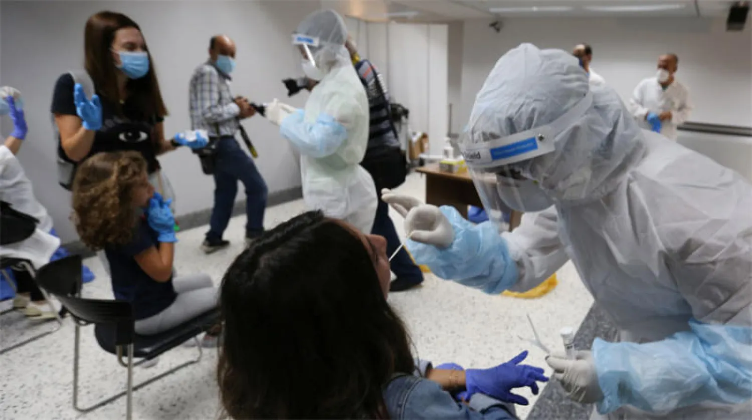 انخفاض عدد الإصابات في لبنان