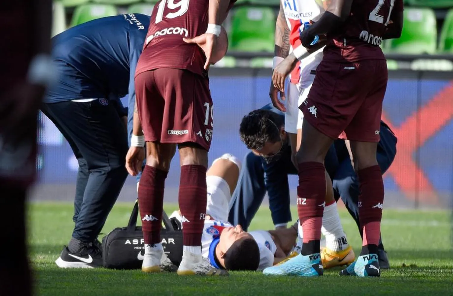 FIFA said it would collaborate with KINEXON to launch an application for professional players that is designed to monitor on-pitch performance. (AFP)