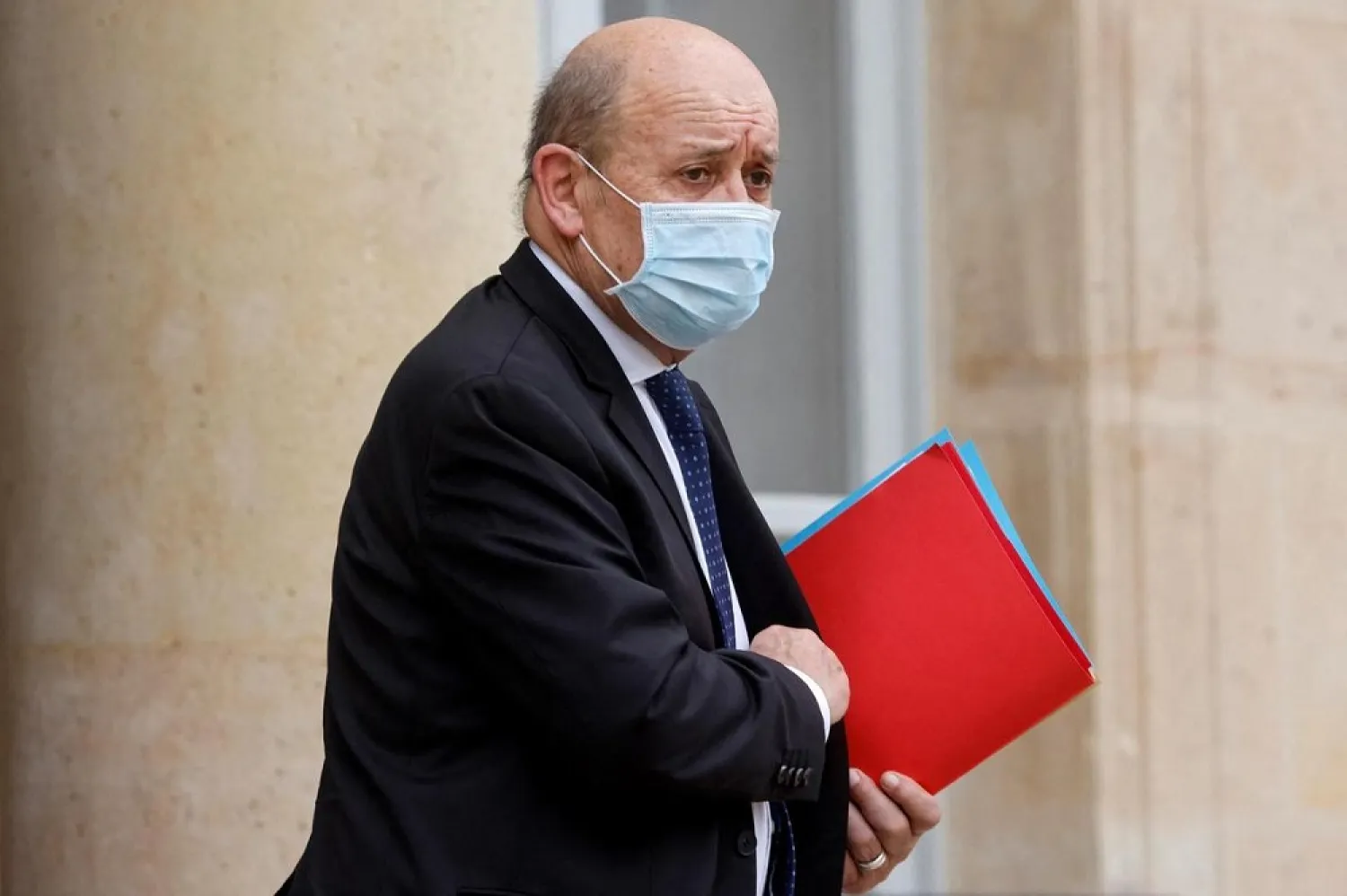 French Foreign Minister Jean-Yves Le Drian. (AFP)