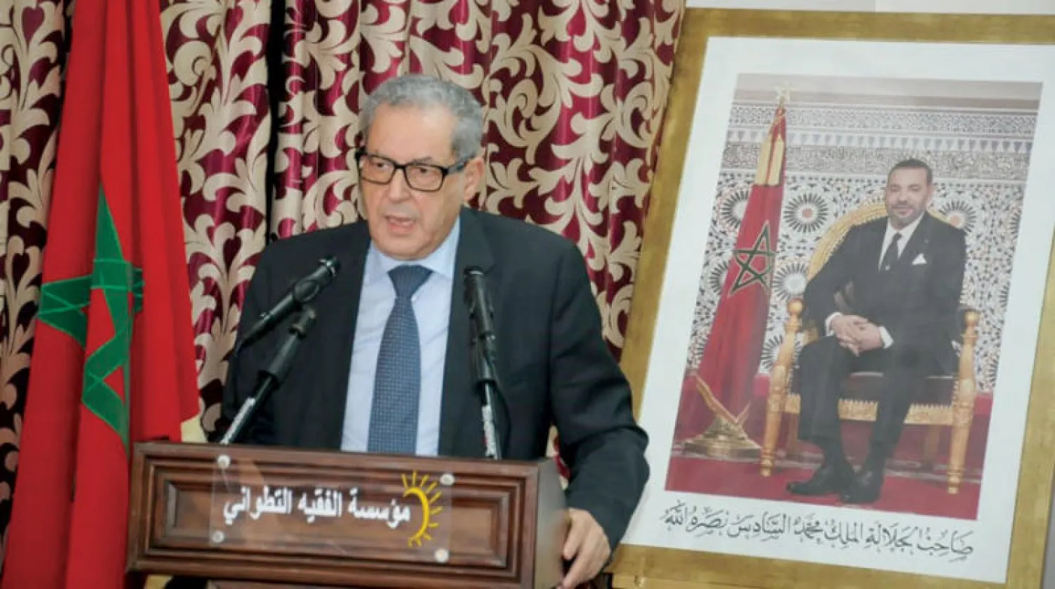 محند العنصر الأمين العام لحزب الحركة الشعبية المغربي