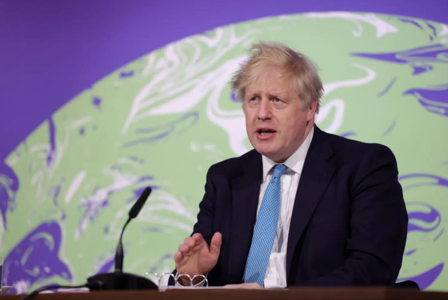 رئيس الوزراء البريطاني بوريس جونسون (د.ب.أ)