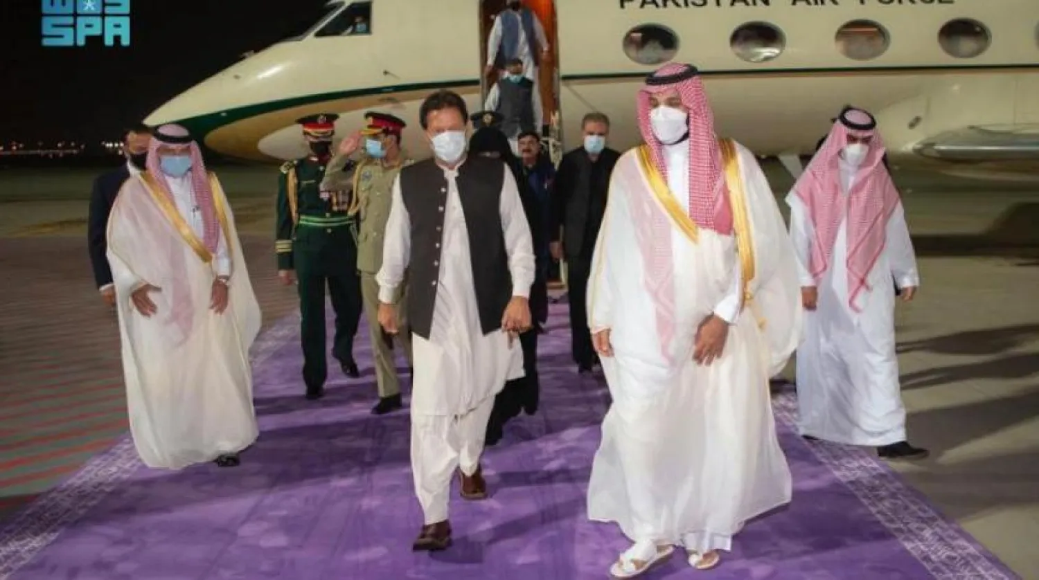 Pakistan Başbakanı İmran Han resmi temaslarda bulunmak üzere Suudi Arabistan'da