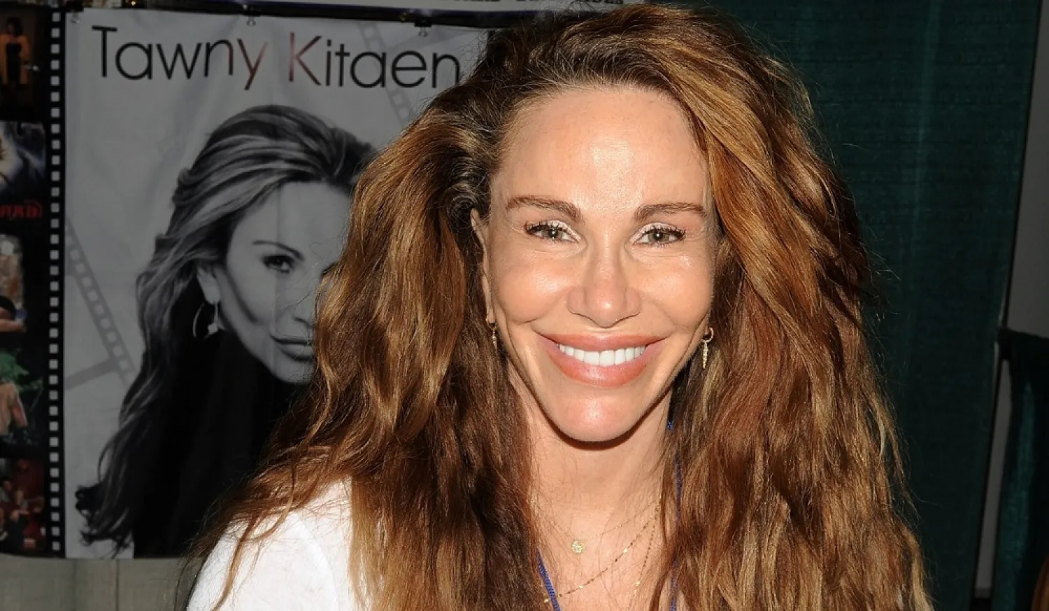 Tawny Kitaen attends the 2018 STL Pop Culture Con at St. Charles Convention Center on August 19, 2018 in St. Charles, Missouri. (Getty Images)