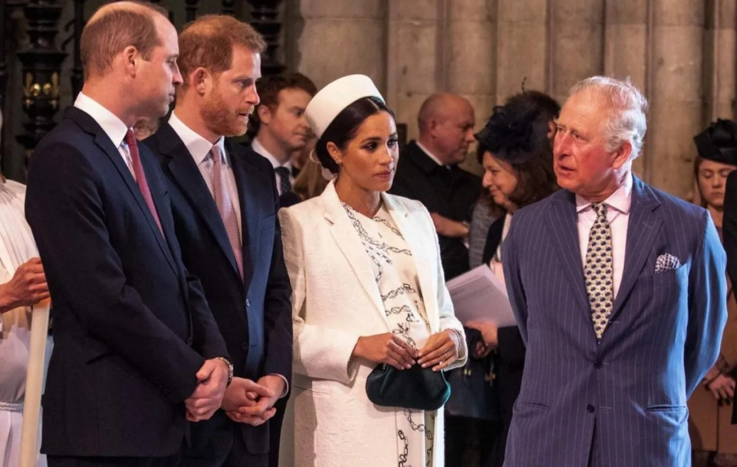 Prens Harry ve Meghan Markle'ın Kraliyet ailesinden ayrılmasının ardından Prens Charles ve Prens William'ın arasının hiç olmadığı kadar iyi olduğu iddia edilmişti (AFP)
